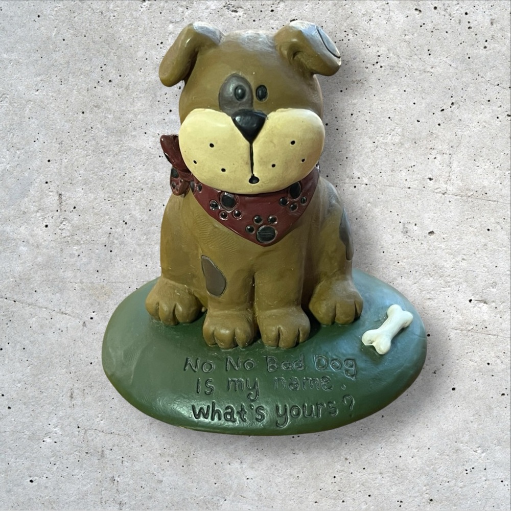 Blossom Bucket Puppy‎ Suzi Skoglund 2009 Resin Figure